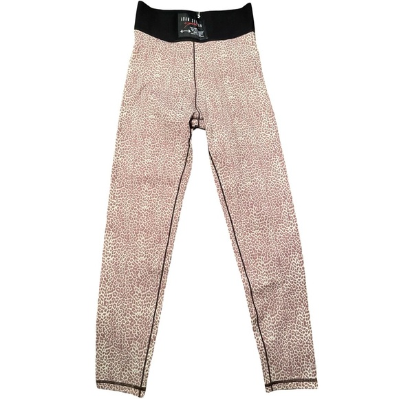 Adam Selman Sport Micro Leopard Hi-Rise Foundation Legging Size S - Picture 1 of 6